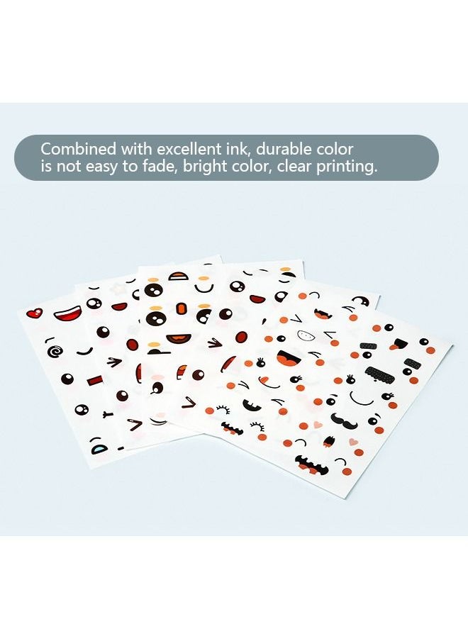 Generic - 30 PCS Cartoon Emoji Bag Stickers Suit, Cute Funny Memes PVC Waterproof Hand Ledger Decorative Material Animation Sticker, DIY Suitcase Bike Guitar Stickers - Image 1