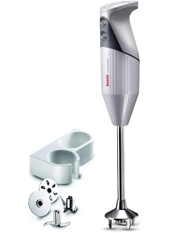 Lacor - LACOR Bamix Gastro 200 Hand Blender, Light Grey, 50Hz, 103.061 - Image 1