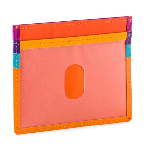mywalit Multi-Color Leather Credit Card Holder | 3 Card Slots & ID Window Wallet - Image 2