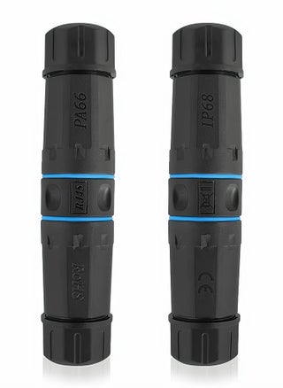 موصل RJ45 مقاوم للماء، موصل كبل شبكة LAN إيثرنت أنثى إلى أنثى CAT5/ CAT5E/ CAT6، محول موصل شبكة LAN خارجي برأسين، عبوة من قطعتين - pzsku/ZBDA0C8D8D3B73F8CEE8FZ/45/_/1698454294/694c9731-a127-46dc-9208-26410789d813