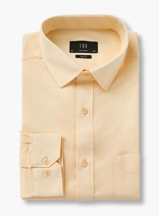 Splash FAV Set of 2 - Men Slim Fit Collared Long Sleeves Shirt - Image 2