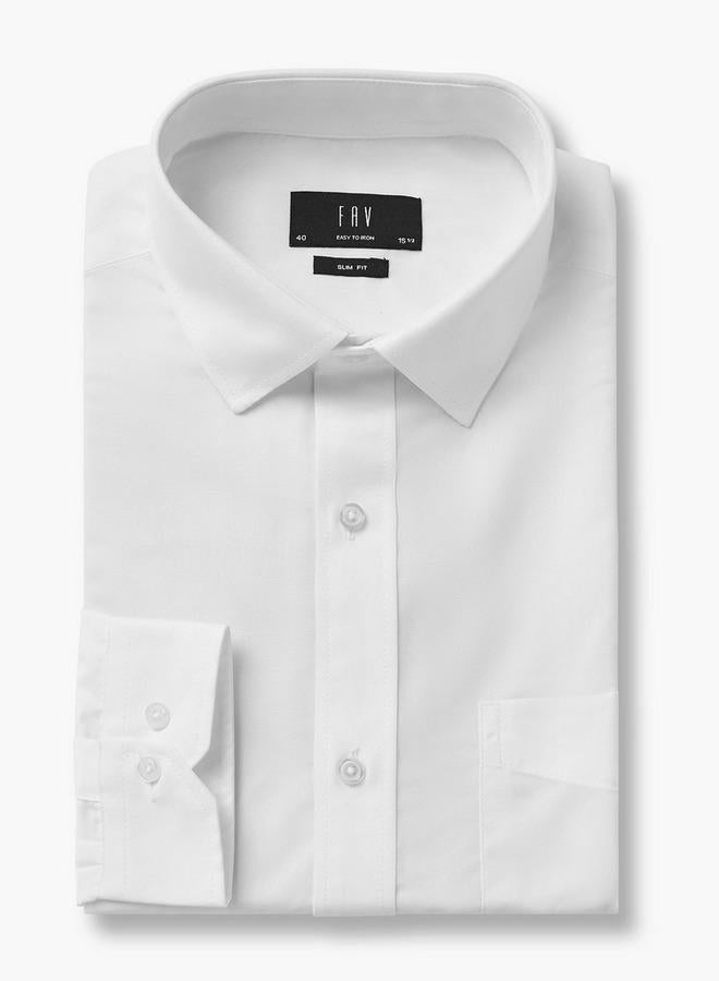 Splash FAV Set of 2 - Men Slim Fit Collared Long Sleeves Shirt - Image 3