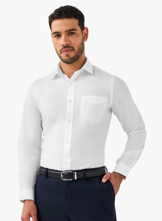 Splash FAV Set of 2 - Men Slim Fit Collared Long Sleeves Shirt - Image 5