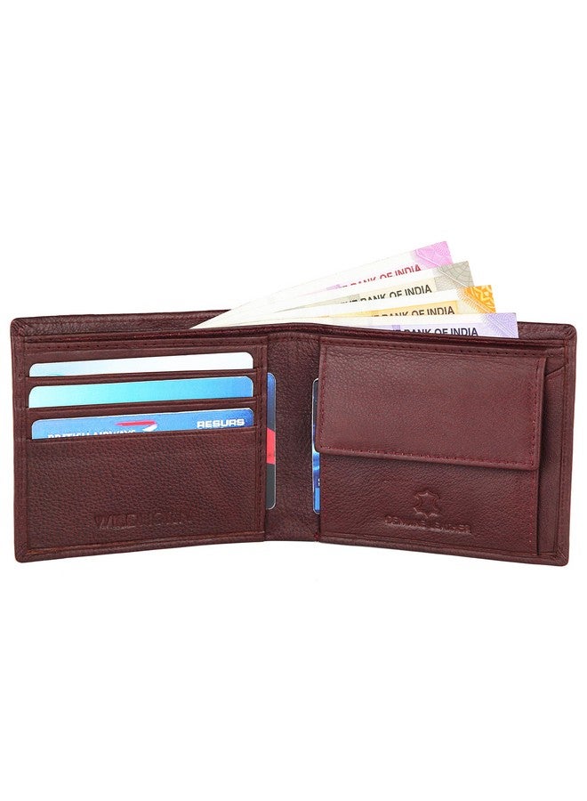 WildHorn Leather Wallet for Men I Ultra Strong Stitching I 2 Currency Compartments - Image 5