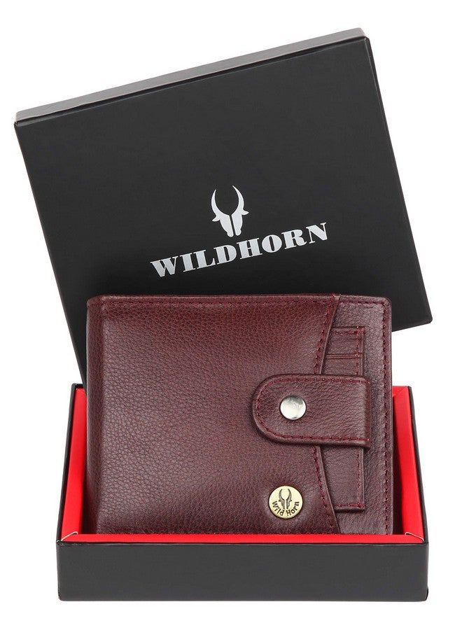 WildHorn Leather Wallet for Men I Ultra Strong Stitching I 2 Currency Compartments - Image 2