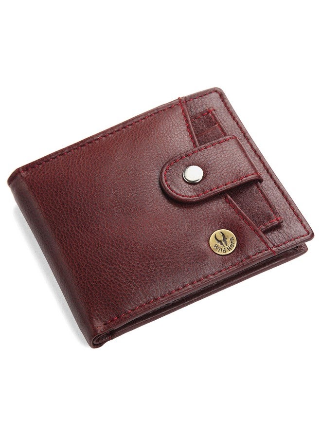 WildHorn Leather Wallet for Men I Ultra Strong Stitching I 2 Currency Compartments - Image 1