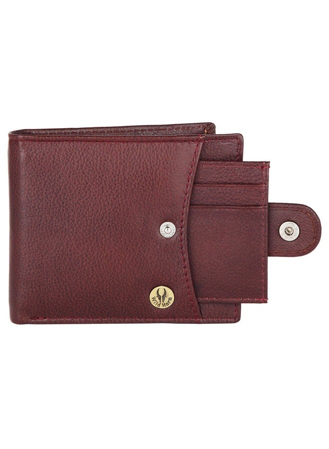 WildHorn Leather Wallet for Men I Ultra Strong Stitching I 2 Currency Compartments - Image 4