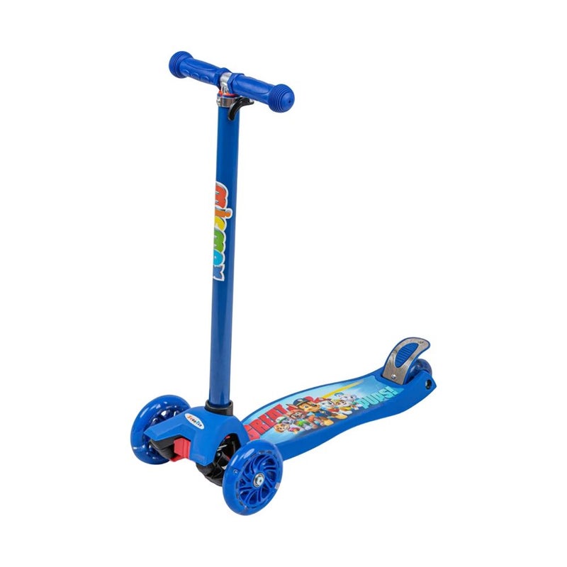 Paw Patrol Ride on Foldable Scooter for Kids - Blue - 4115 - Image 1