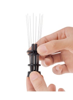 KASTWAVE Espresso Stirrer WDT Tool Espresso Accessories Espresso Stirring Tool Needle Coffe Distribution Tool, 8 Needles Professional Barista Espresso with Stand  - Image 4