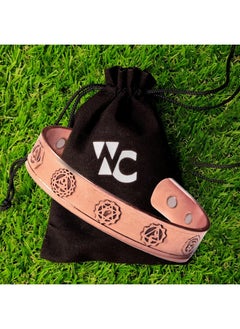 Wonder Care Wonder Care Copper Hand Bracelet For Women And Men|Copper Bracelet Women|Magnetic Copper Bracelet|Copper Cuff Bracelet|Copper Bracelet for Men  - Image 2