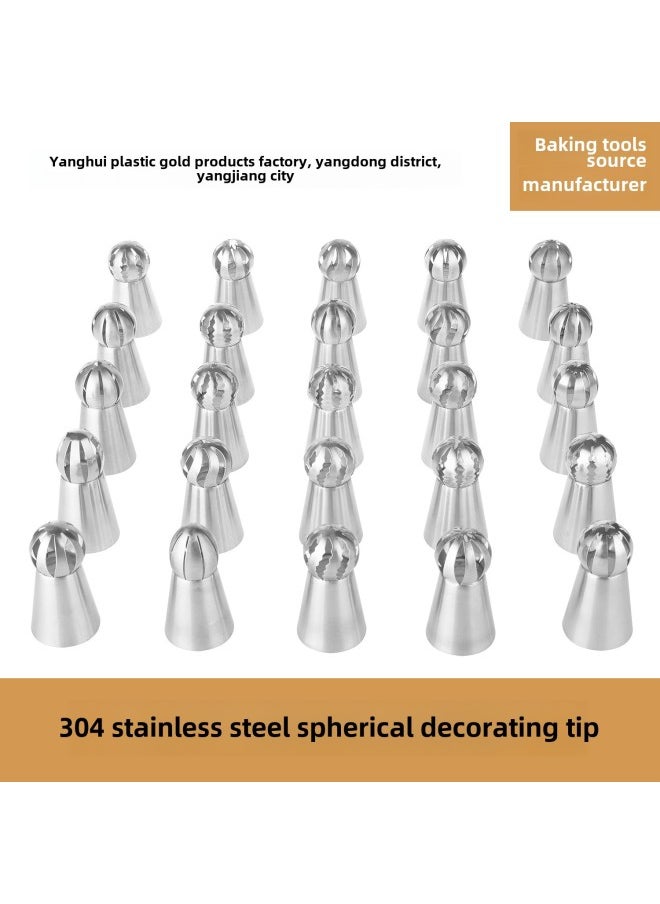 Generic Direct 304 Stainless Steel Piping Nozzle Torch Head Piping Nozzle Baking Tools-Color:16#  - Image 2