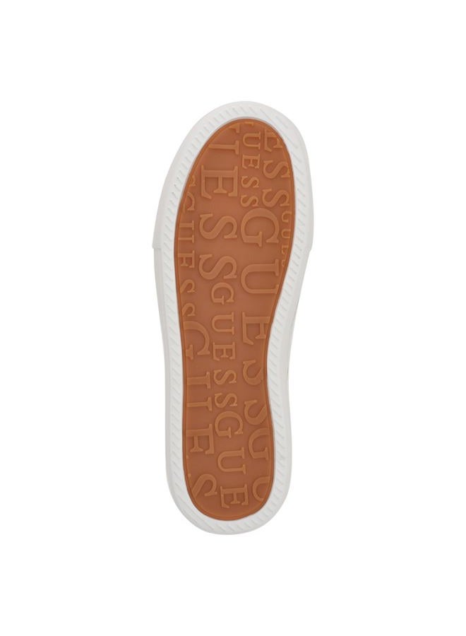 GUESS Women's Joezi Sneaker, White 140, 37 EU - Image 4