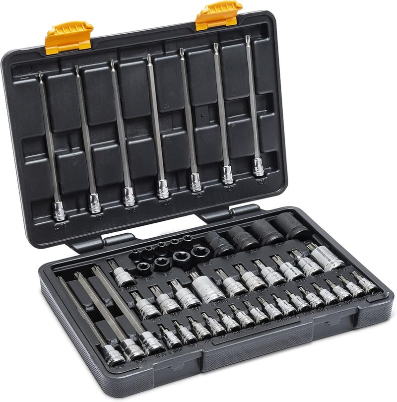 GEARWRENCH 49 Piece 14 38 12 Drive Torx Bit Socket Master Set  89087 - Image 2