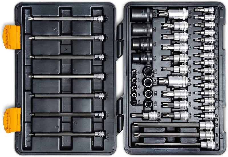 GEARWRENCH 49 Piece 14 38 12 Drive Torx Bit Socket Master Set  89087 - Image 5