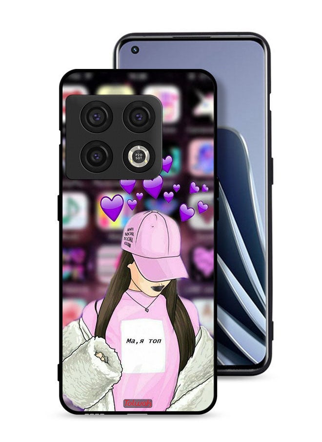 Tolwak OnePlus 10 Pro 5G Protective Case Cover Anti Social Club  - Image 1