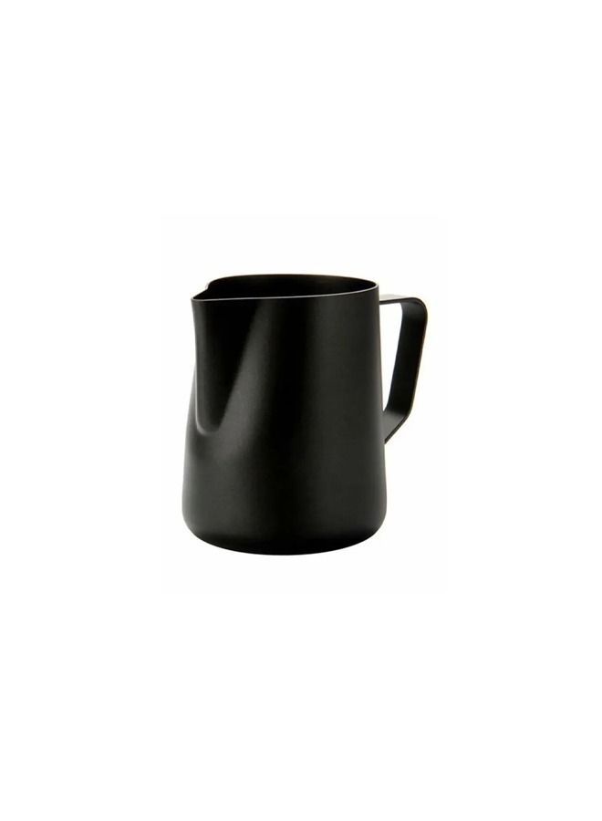 Stainless Steel Milk Frothing Pitcher Black 400ml  - Image 1