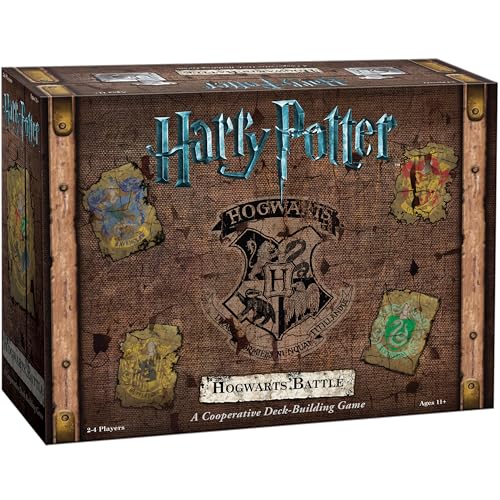USAOPOLY Harry Potter Hogwarts Battle Cooperative Deck Building Card Game  Official Licensed Merchandise Board Great Gift for Fans Movie artwork For 132 months to 1188 months - Image 1