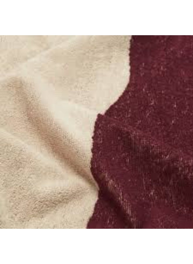 OAS Burgundy Bone Towel 1 piece - Image 4