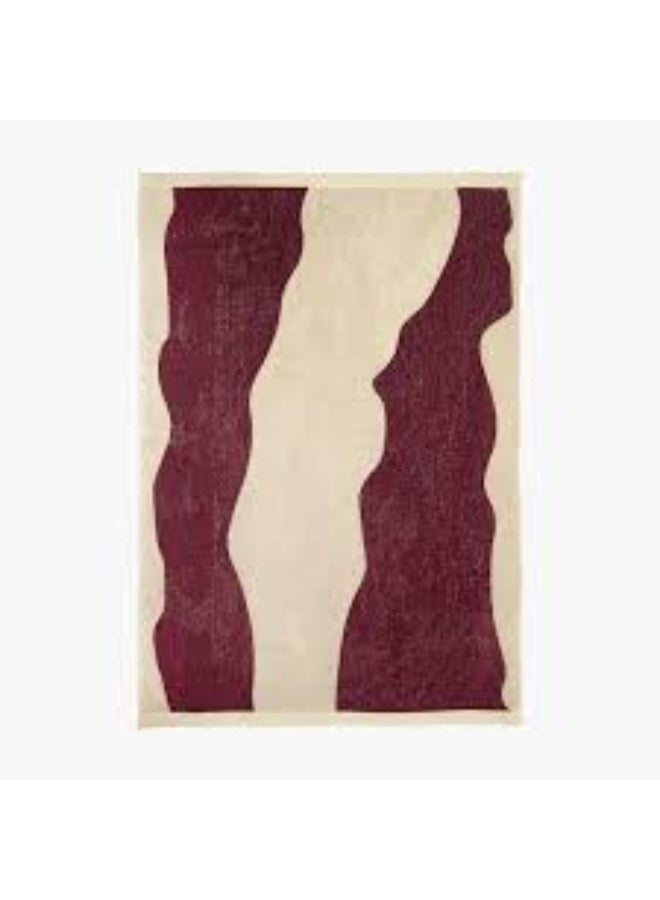 OAS Burgundy Bone Towel 1 piece - Image 1