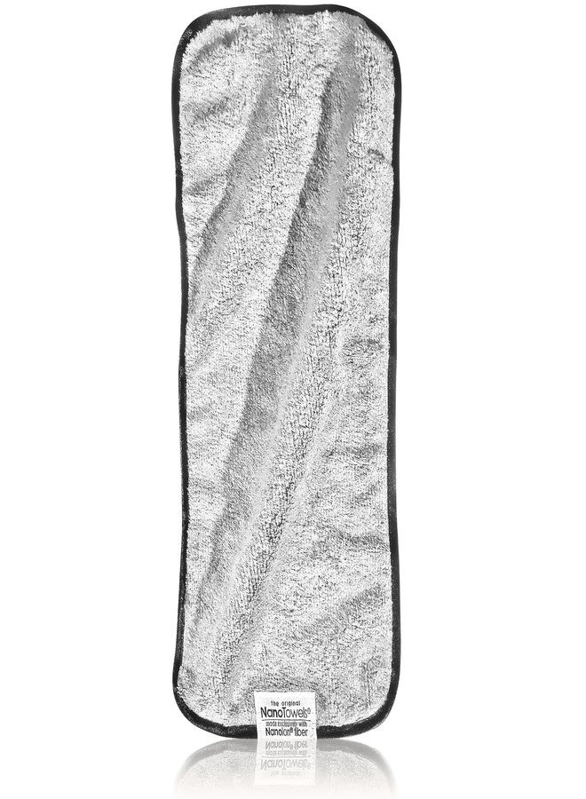 Life Miracle Nano Towel Makeup Remover Face Wash Cloth. Remove Cosmetics FAST and Chemical Free. Wipes Away Facial Dirt and Oil Like An Eraser. Great for Sensitive Skin, Acne, Exfoliating (Grey) - Image 4