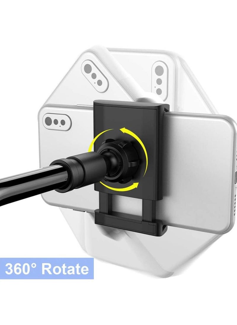 حامل هاتف محمول 360 درجة، مشبك تثبيت عالمي كسول بدون استخدام اليدين، ذراع طويل مرن، مقبض لهاتف محمول مقاس 3.5-6.5 بوصة، حامل هاتف محمول لمراقبة الأطفال للمكتب والسرير والمكتب والمطبخ (أسود) - pzsku/ZBDA1F6353FE66EBD95AEZ/45/_/1725943548/adae2536-cc32-4b30-83e2-6b0ceaf185b8