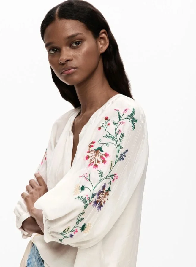 DESIGUAL Woman Woven Blouse 3/4 Sleeve