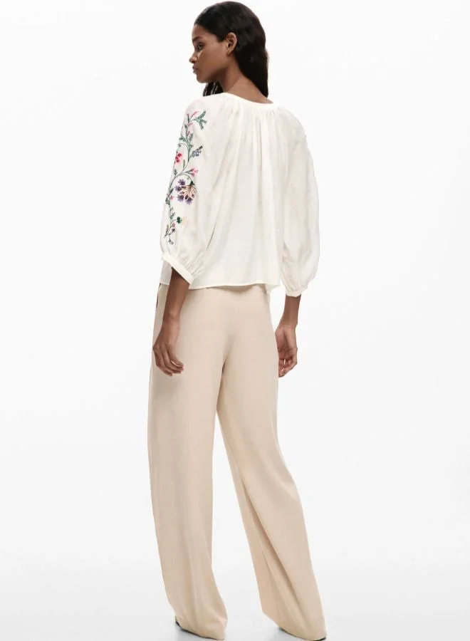 DESIGUAL Woman Woven Blouse 3/4 Sleeve