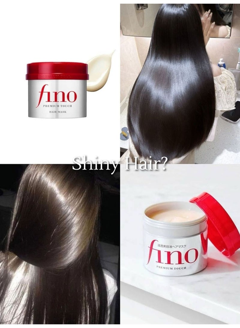 فينو قناع الشعر الفاخر من فينو شيسيدو مع خلاصة اللمس، 230 جم، عبوة من قطعة واحدة - Image 5
