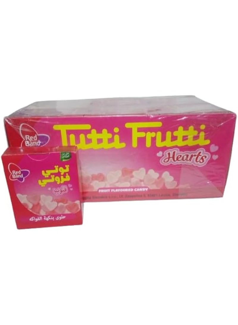Tutti Frutti Hearts Candy – Colorful Fruit-Flavored Heart Sweets, 15 Pieces | Fun, Chewy & Delicious Treats for Kids & Adults - Image 5
