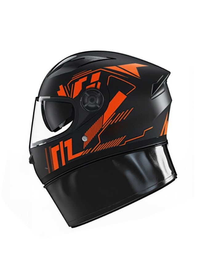 Full Face Motorcycle Helmet Motorbike Racing Street Bike Helmets for Adults  HD Dual Mirror - Image 5