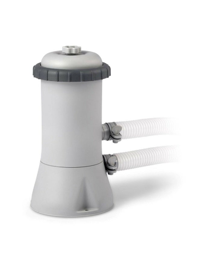 Intex 220V 1000GPH Filter Cartridge Pump Grey - Image 1