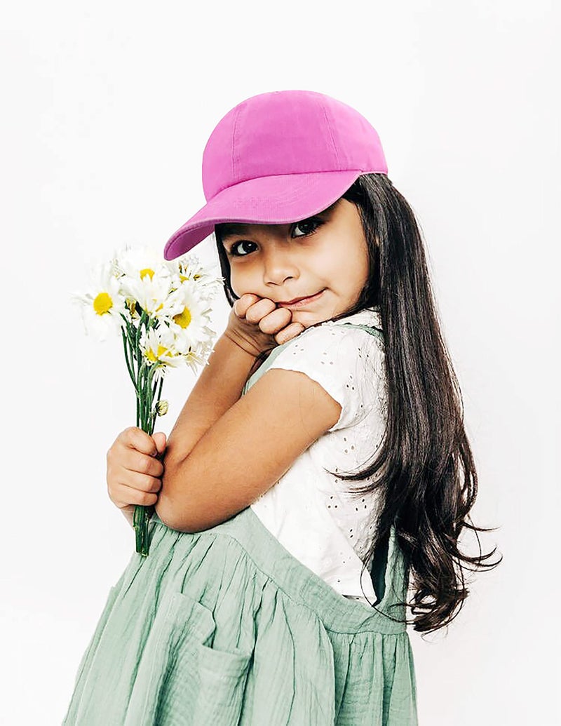 Eohak Kids Distresed-Washed Baseball Hat Infant Toddler Baby Boy Girl Hats Distresed for 2-8 Years - Image 2