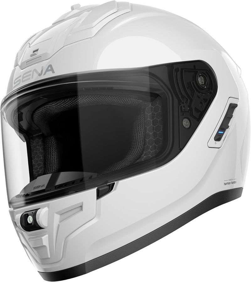 Sena Phantom Full Face Smart Motorcycle Helmet with Integrated Communications and LED Lighting - Image 1