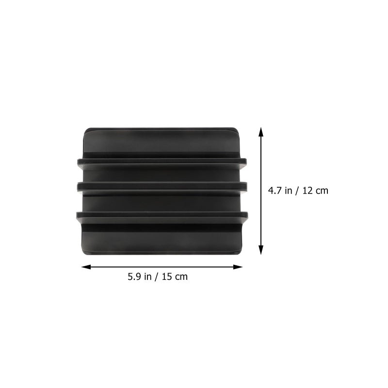 Aluminum Alloy Vertical Laptop Stand Dual Slot Holder for Tablet Notebook Portable Desktop Rack Black - Image 3