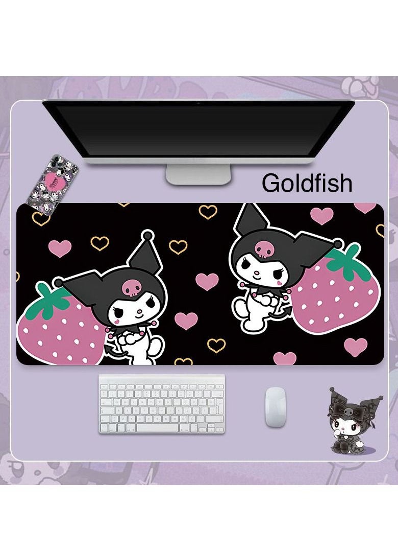 Goldfish - 300mm × 600mm Super Large Size Animation Mouse Pad - Image 1