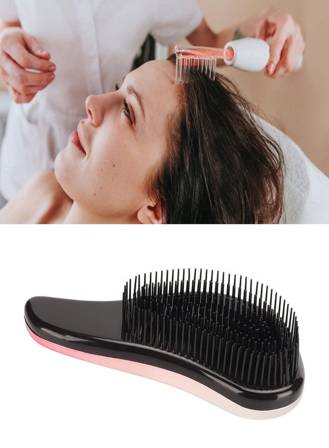 ANGGREK Detangling Hair Brush, Professional Portable Massaging Detangler Brush Wet or Dry Detangling Hair Brush White Gradient for Women Men Kids Curly Straight Hair - Image 2