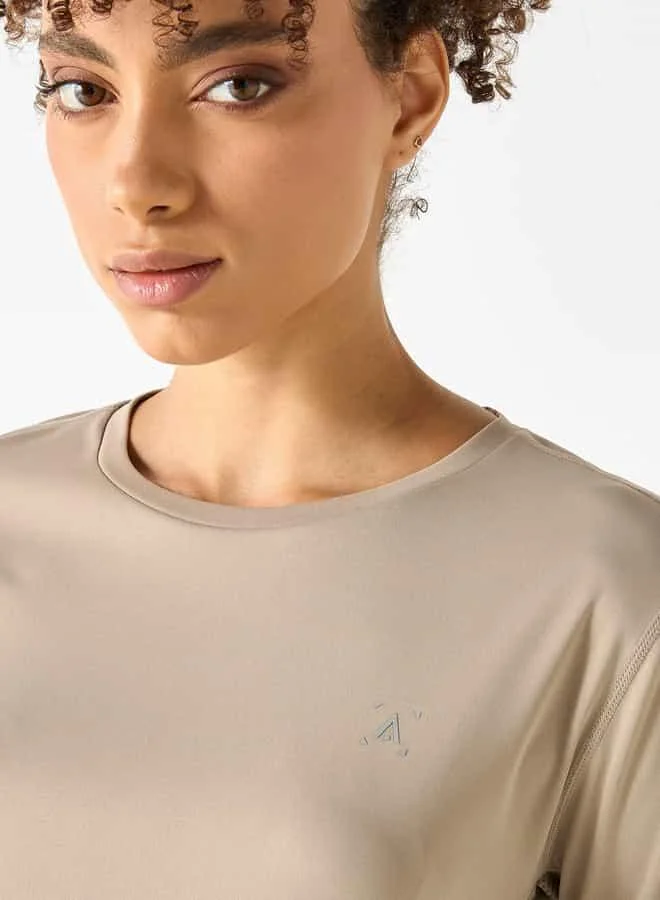 ADOT by Splash Crew Neck T-shirt with Short Sleeves