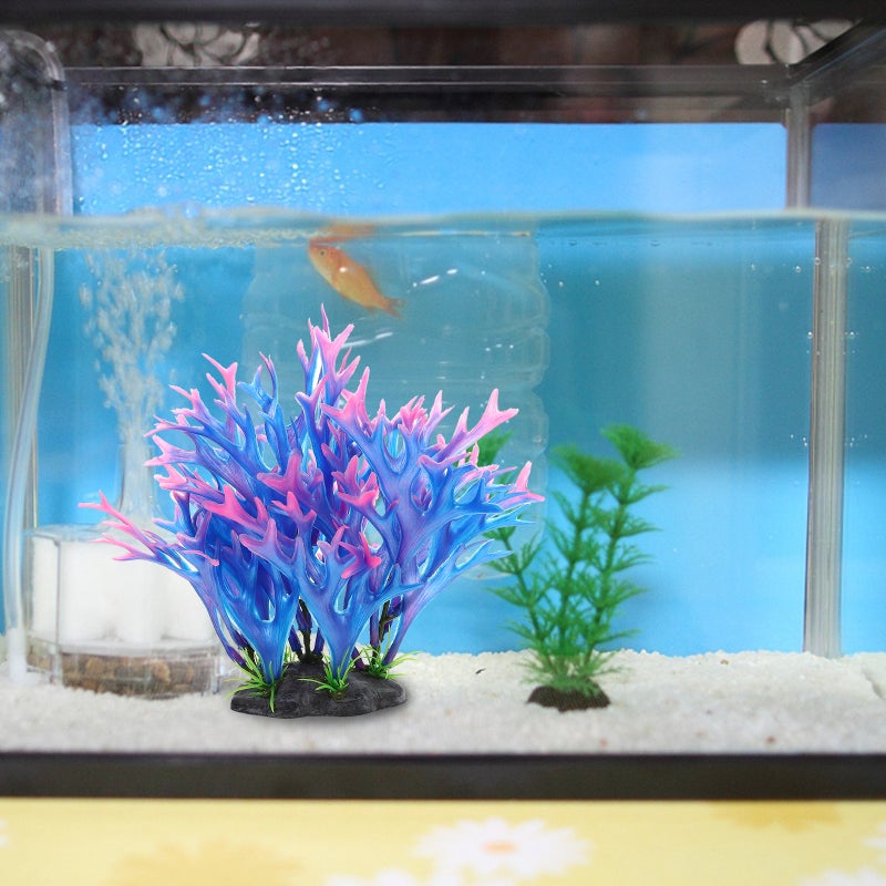 Aquarium Coral Decoration Simulated Coral Plant Fish Landscape Decor - Image 5