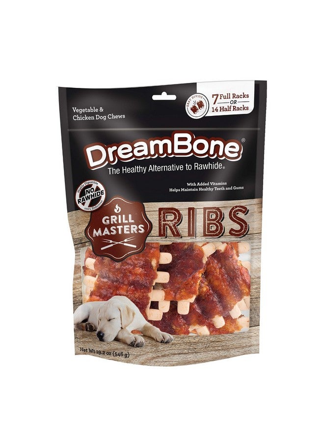 DreamBone Rawhide-Free Grill Masters, Treat Your Dog to a Chew Made with Real Meat and Vegetables - Image 1