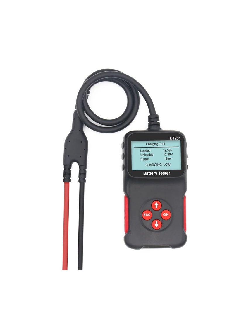 Generic Car battery tester 12V battery tester CCA internal resistance meter motorcycle battery analyzer  - Image 4