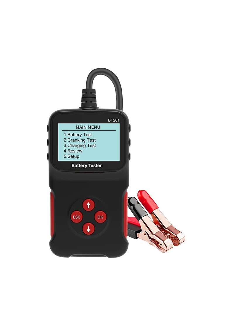 Generic Car battery tester 12V battery tester CCA internal resistance meter motorcycle battery analyzer  - Image 1