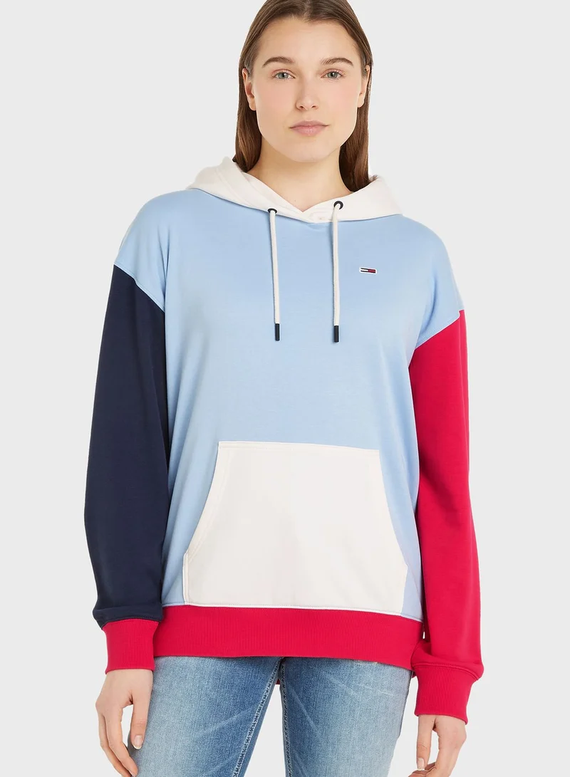 TOMMY JEANS Contrast Detail Hoodie