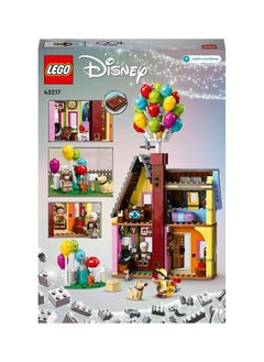 LEGO مجموعة لعبة بناء منزل 'أب' من ديزني وبيكسار 43217؛ مجموعة مفصلة مصممة للأطفال ومعجبي الأفلام من عمر 9 سنوات وما فوق؛ هدية سينمائية لأي شخص يحب اللعب الإبداعي مع نماذج قابلة للبناء (598 قطعة)  - Image 3