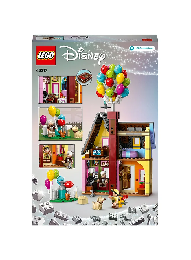 LEGO Disney and Pixar ‘Up’ House 43217 Building Toy Set; Detailed Set Designed for Kids and Movie Fans Aged 9+; A Disney 100 Gift for Anyone Who Loves Creative Play with Challenging, Buildable Models (598 Pieces) - 6536251