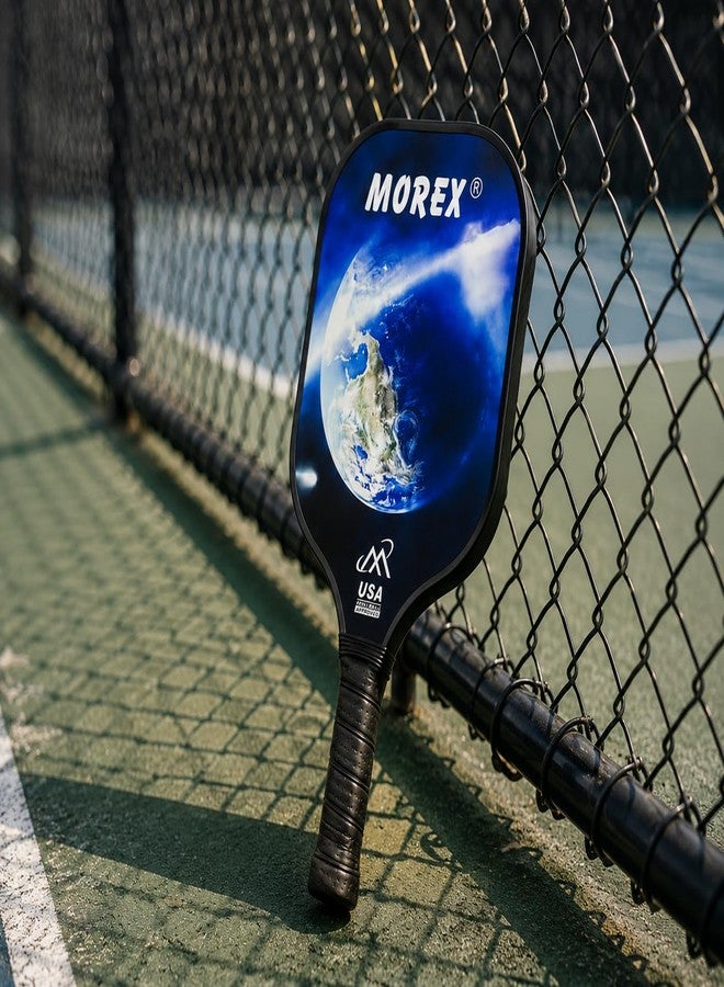 MOVEX Morex Pickleball Paddle Set for Kids & Adults | Premium Graphite & Carbon Fiber Paddle Racket with Non-Slip Grip | Lightweight & Durable Single Paddle for Training, Outdoor & Indoor Play - Image 2