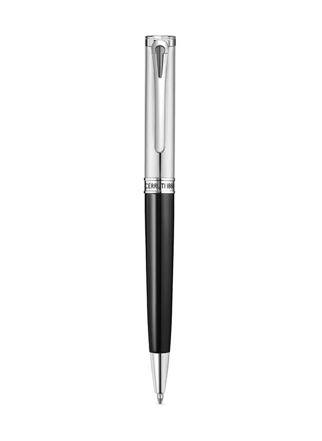 شيروتي 1881 Black And Silver Ballpoint Pen Office