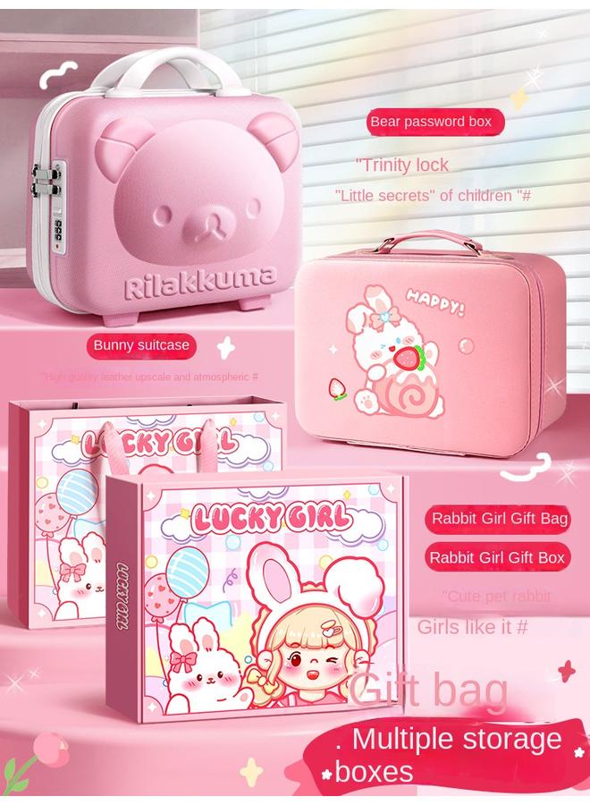 Bluejw Hand Account Suit Gift Box Girl's Hand Account Book Goo Card Suit Deluxe Edition Girl's Children's 61 Children's Toy Gift For Primary School Students - Image 5