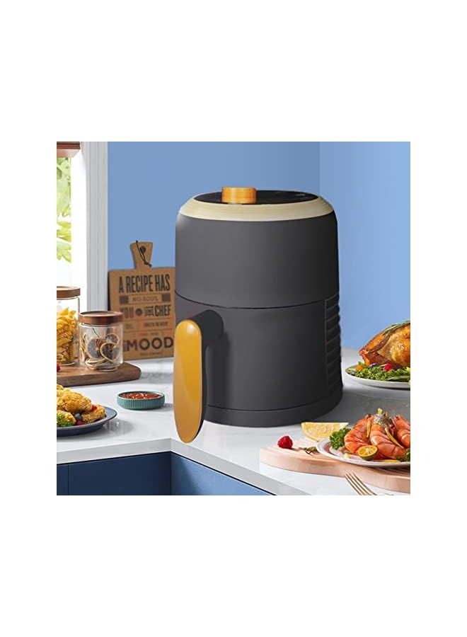 vesus Electric Hot Air Fryer Cooker 3L Capacity With Mechanical Controlling Knob Household Air Fryer Oven For Home (3Pin CN Plug-Type) - Image 2