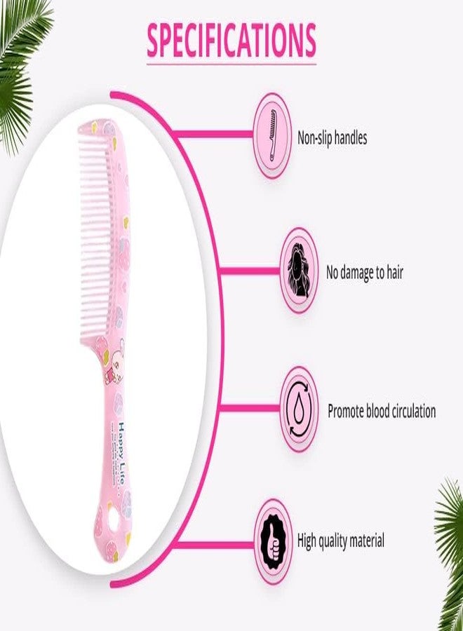 YOOKO Combo Of Hair Comb And Mirror Set For Women And Girls Casual And Travelling Use Pack Of 1 Best for Kids Multicolor - Image 4
