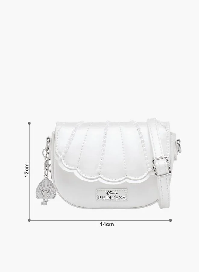 ديزني حقيبة كروس بودي الأميرة أريل بغطاء إغلاق